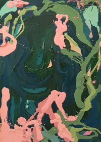 Rabia Ali, 24 x 36 Inches, Oil on Canvas, AC-RALI-004 Rabia Ali, 24 x 36 Inches, Oil on Canvas, AC-RALI-004